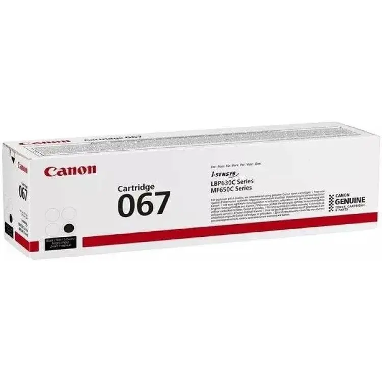 Картридж Canon 067 MF651Cw/MF655Cdw/MF657Cdw/LBP631Cw/LBP633Cdw Black (5102C002) - фото 1