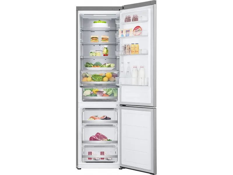 Холодильник з морозильною камерою LG GC-B509FNPW - фото 3