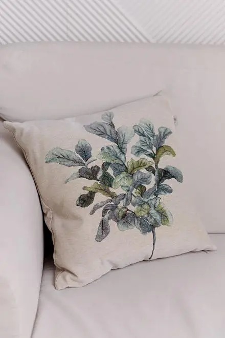 Подушка декоративна Прованс Herbal Фісташка 45х45 см (35504) - фото 2