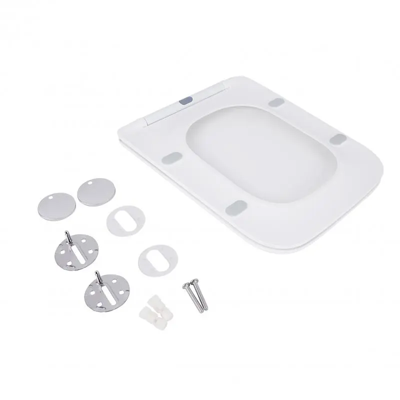 Сидіння для унітазу Qtap (Tern) з мікроліфтом Slim QT99HXU10W - фото 5
