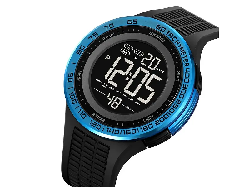 Чоловічий наручний годинник 2155BU Blue Skmei acs0030227 - фото 4