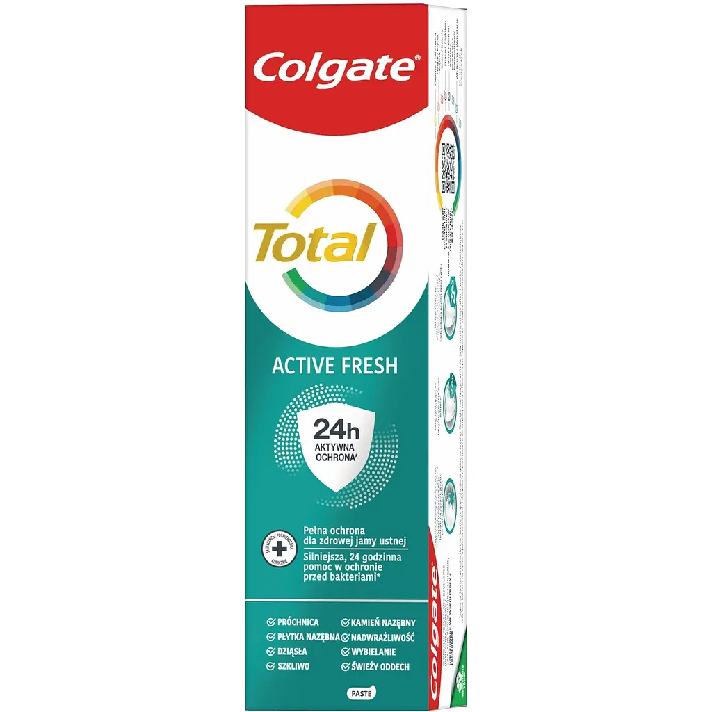 Зубна паста Colgate Total Active Freshness антибактеріальна багатофункціональна 75 мл - фото 5