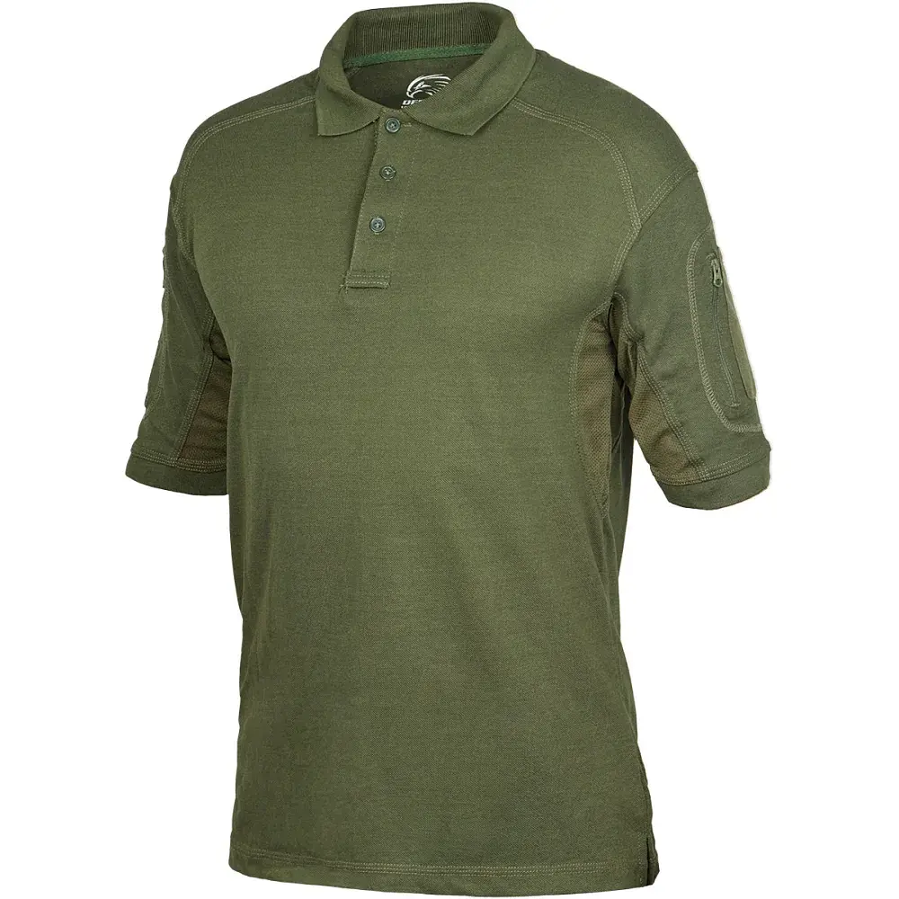 Теніска поло Defcon 5 Tactical Polo Short Sleeves with Pocket XL OD Green - фото 3