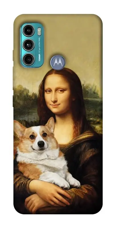 TPU чохол Demsky Mona corgi для Motorola Moto G60