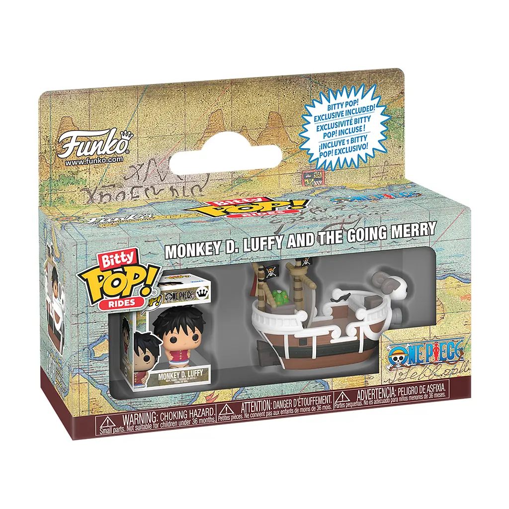 Набор фигурок Bitty POP! Rides серии Большой куш - Луффи и Гоинг Мерри (90112) - фото 2