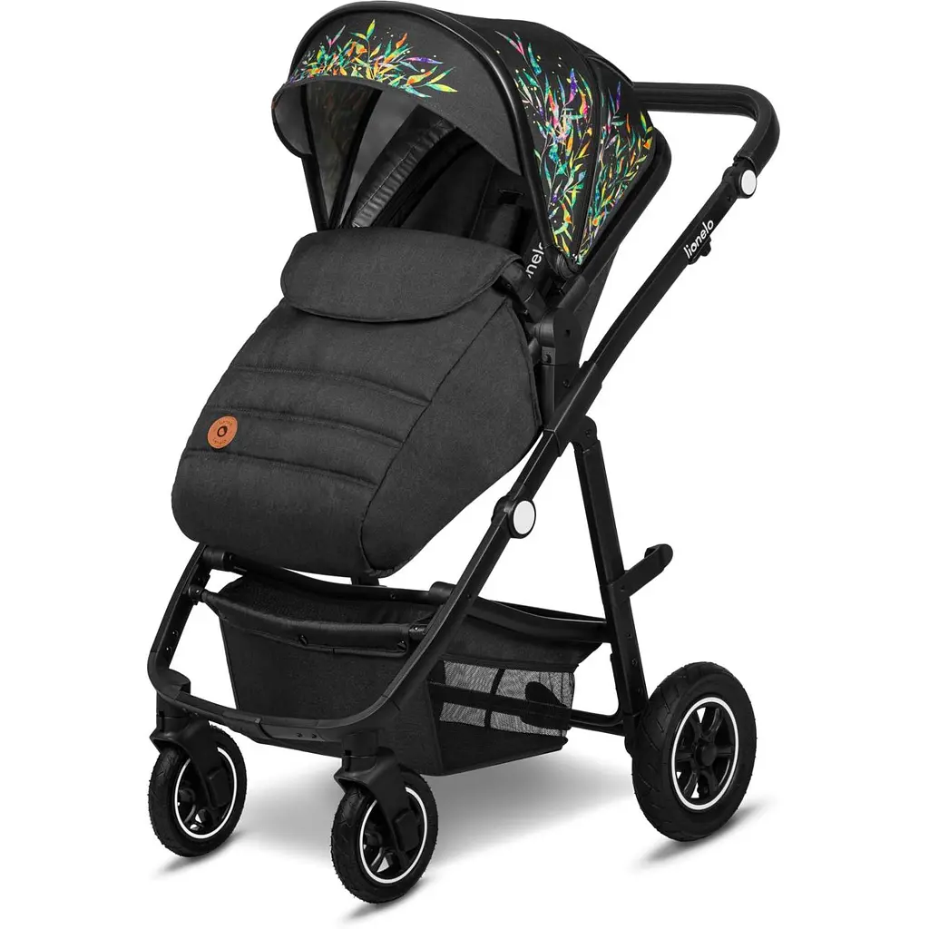 Коляска 3 в 1 Lionelo Amber Dreamin, чорна (LO-AMBER DREAMIN (3in1)) - фото 9