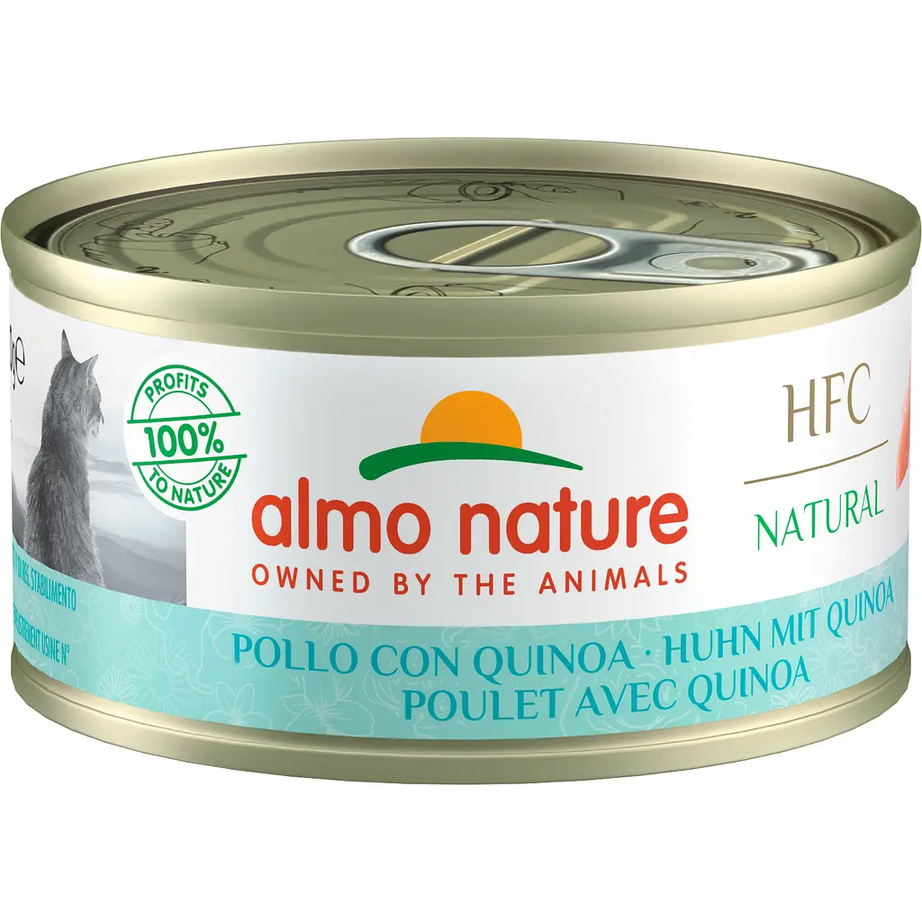 Влажный корм для кошек Almo Nature HFC Cat Natural с курицей и киноа 70 г (5418H) - фото 1