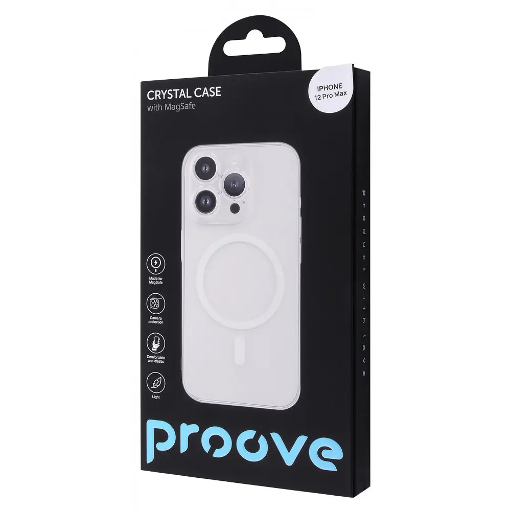 Чохол Proove Crystal Case with Magnetic Ring iPhone 12 Pro Max - фото 2