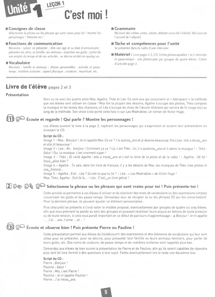 Amis et compagnie 2. Niveaux A1/A2. Guide pedagogique - Колетт Самсон - фото 6
