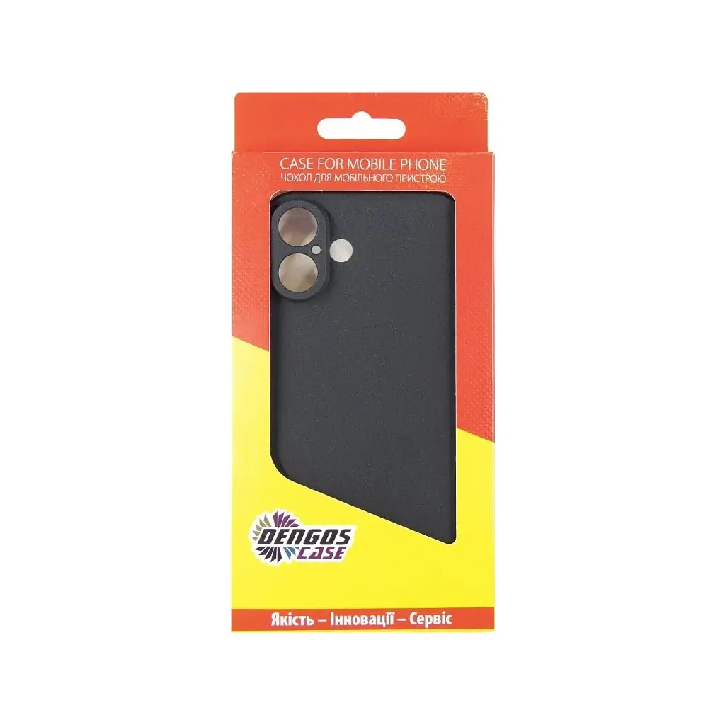 Чехол для мобильного телефона Dengos Carbon iPhone 16 Plus (black) (DG-TPU-CRBN-210) - фото 5