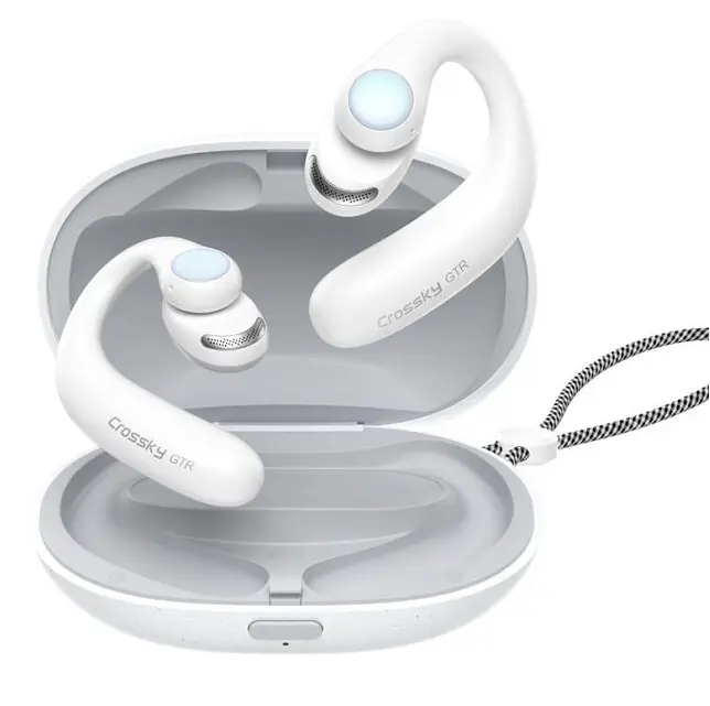 Навушники QCY бездротова стереогарнітура Bluetooth в кейсі T15 білі - фото 3