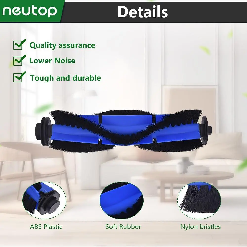 Комплект змінних роликів-щіток Neutop для роботів-пилососів Eufy RoboVac, 3 шт. - фото 3
