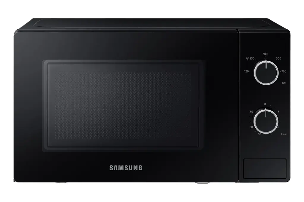 Мікрохвильова піч Samsung MS20A3010AL/OL автономна без гриля, 20 л, Чорна - фото 2