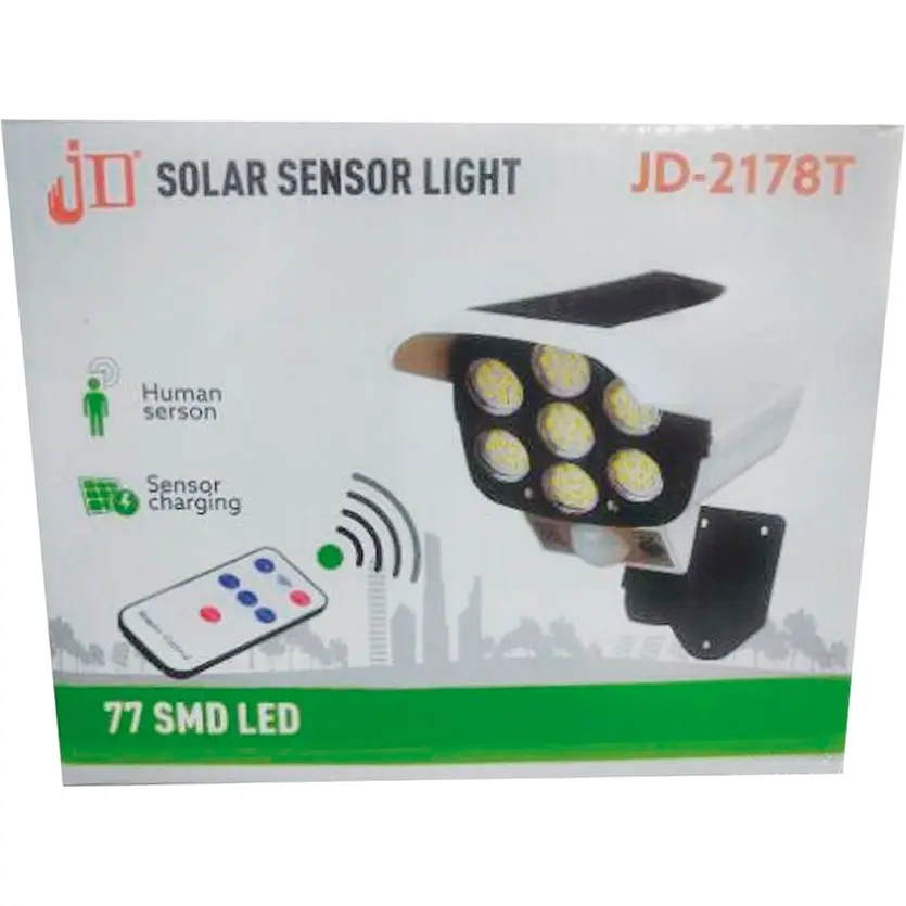 Прожектор сенсорный уличный XPRO CL-877A с солнечной панелью и пультом 50 Вт (MER-15365_254) - фото 5