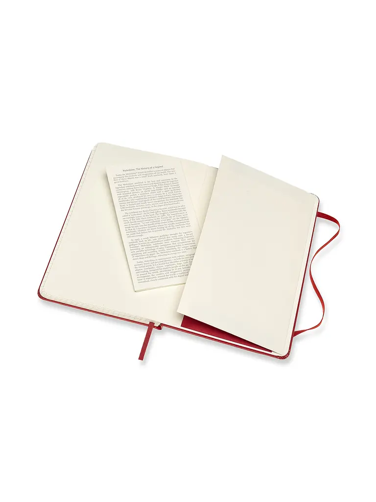Записник Moleskine Classic медіум, Клітинка Червоний (QP051F2) - фото 5