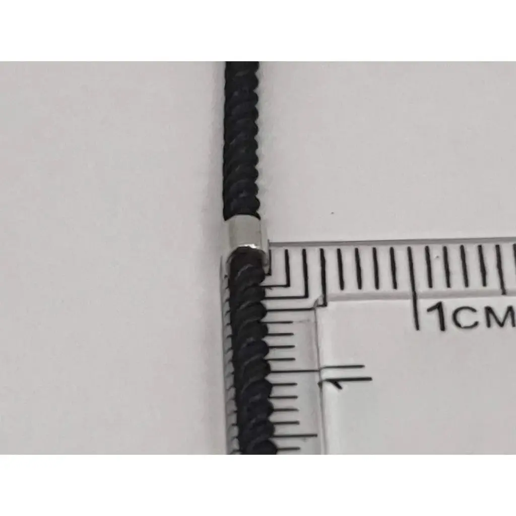 Ювелірний шнурок з текстилю Tango з золотими вставками. 950086В 40 - фото 4