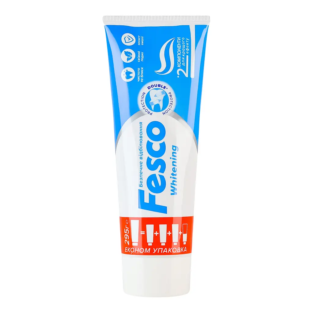 Зубная паста Fesco Whitening, 250 мл - фото 2