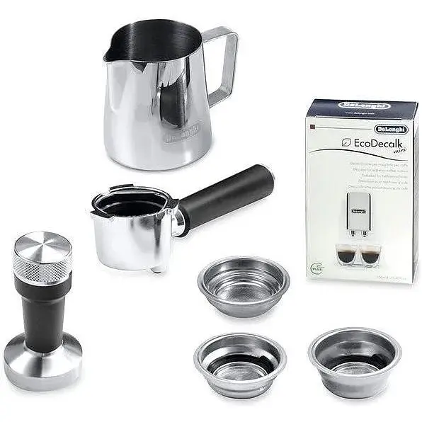 Рожковая кофеварка эспрессо Delonghi Dedica Arte EC 885.GY - фото 2