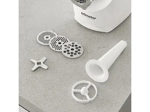 М'ясорубка Zelmotor 489.8 White - фото 8