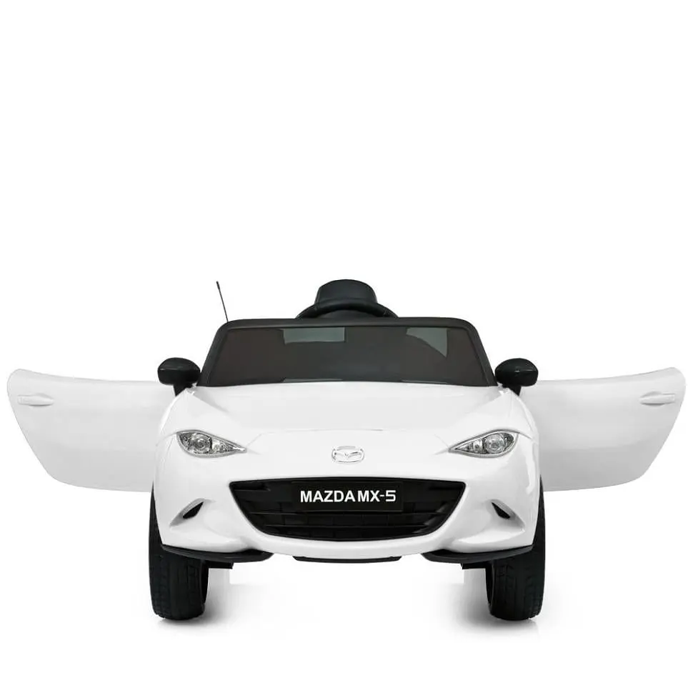 Дитячий електромобіль Машина Mazda 12V до 30 кг з пультом Білий (DE-169-E-696) - фото 2
