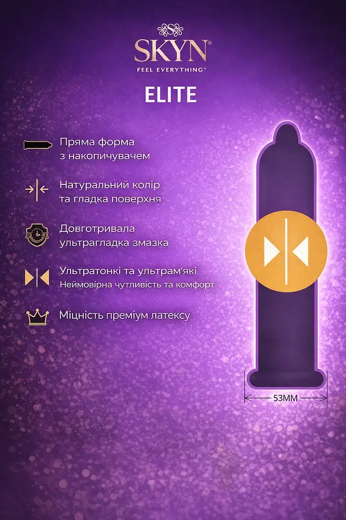 Презервативи Skyn Elite безлатексні 20 шт — ультратонкі поліізопренові презервативи з максимальними відчуттями поштучно - фото 3