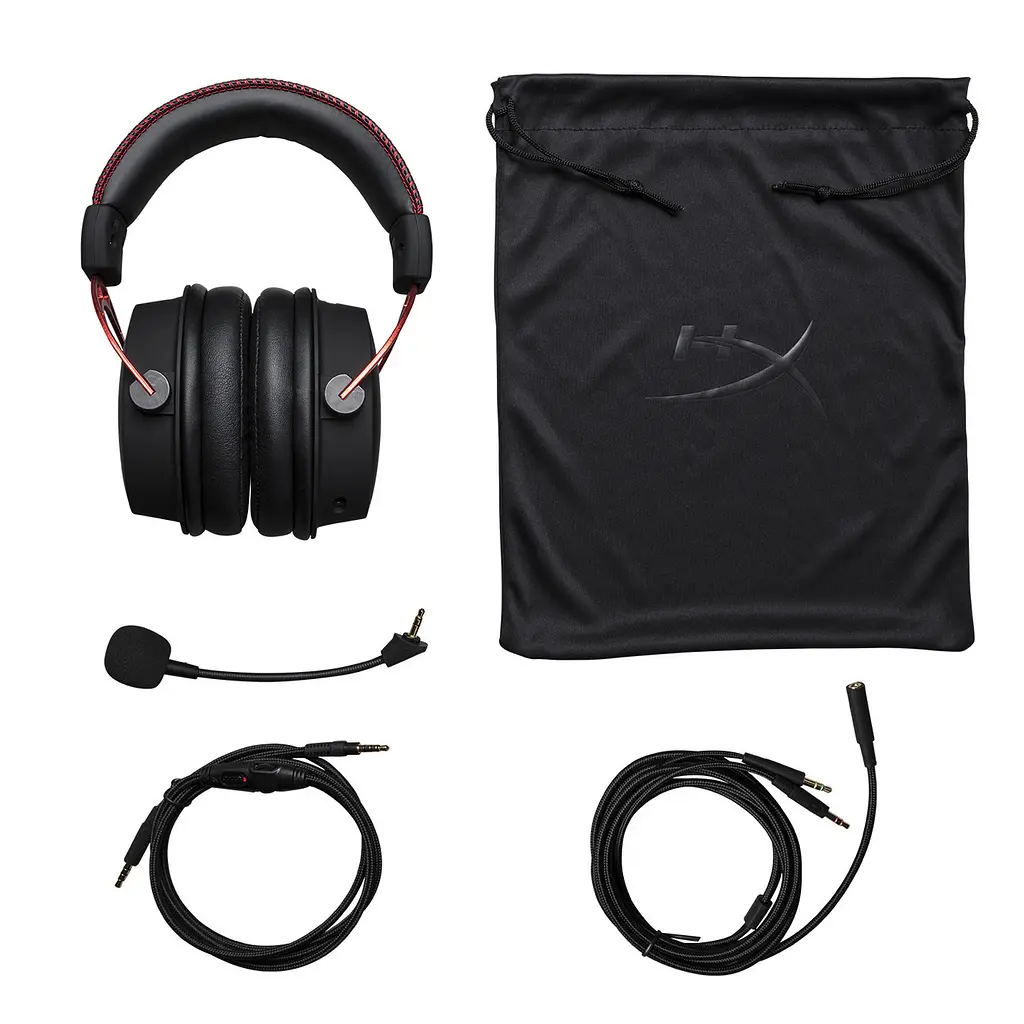 Гарнітура ігрова HyperX Cloud Alpha 3.5 мм Black/Red (HX-HSCA-RD/EE) - фото 2