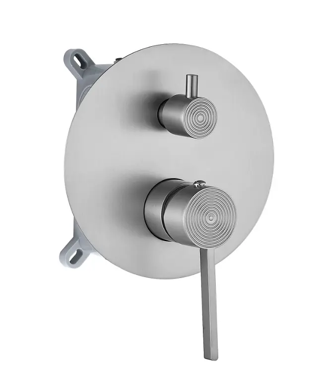 Душова система прихованого монтажу Rea Foster nickel brushed REA-P6440 - фото 2