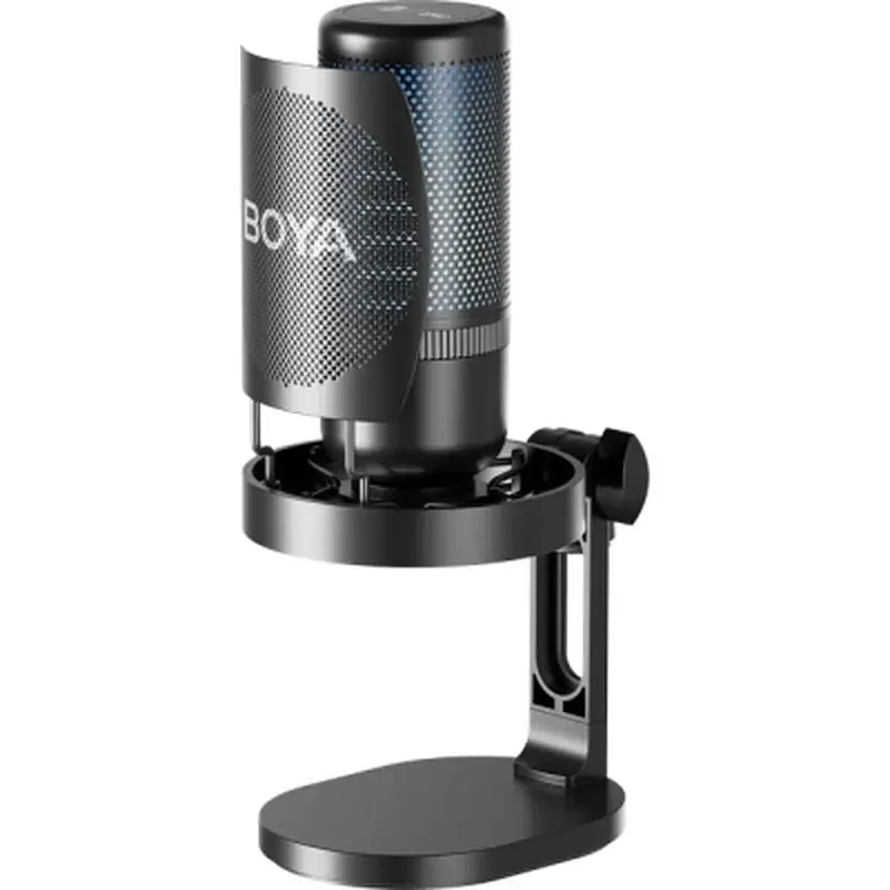 Мікрофон Boya K3-02 RGB Type-C/3,5 мм Black (BOYA K3-02) - фото 4
