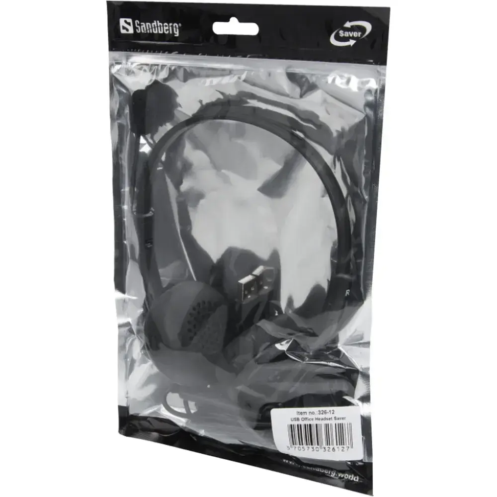 Гарнітура Sandberg USB Office Headset Black - фото 4