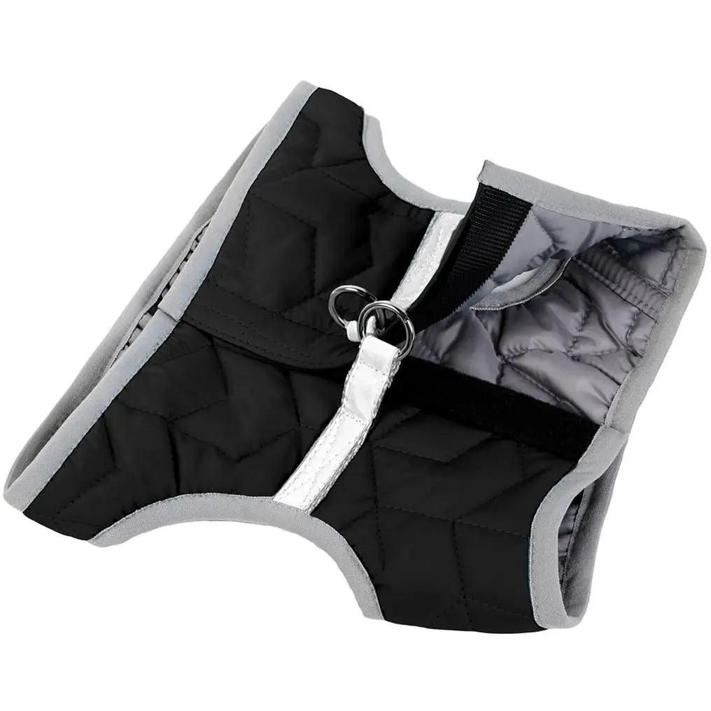 Шлея для собак м'яка AiryVest One, S2, 46-50х43-45 см, чорний (29421) - фото 2