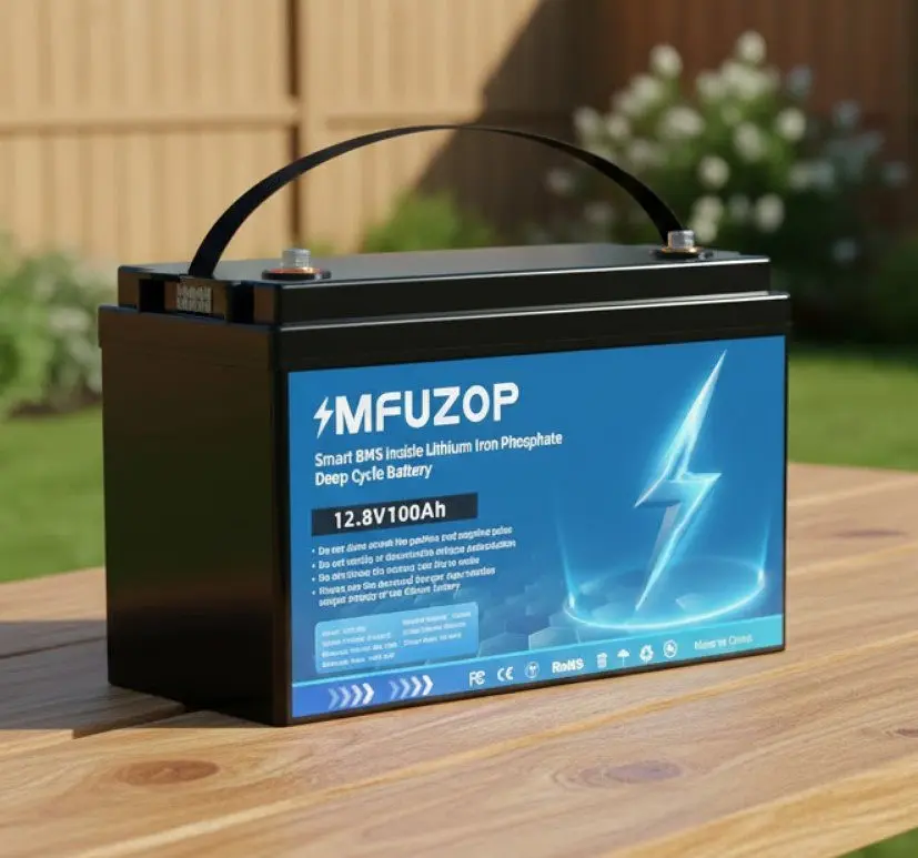 Акумулятор MFUZOP LiFePO4 12,8 V 100 Ah (2104618904) - фото 7