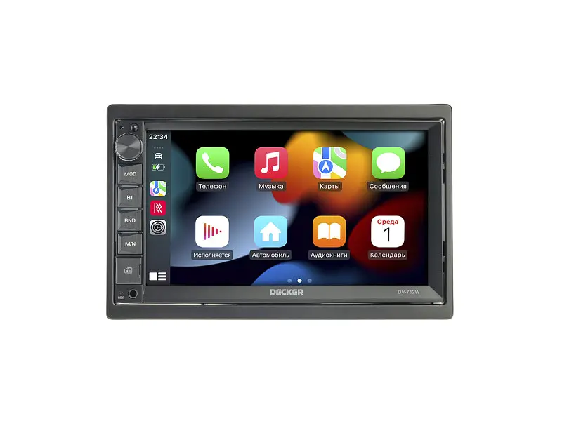 Автомагнітола Decker DV-712W - фото 2