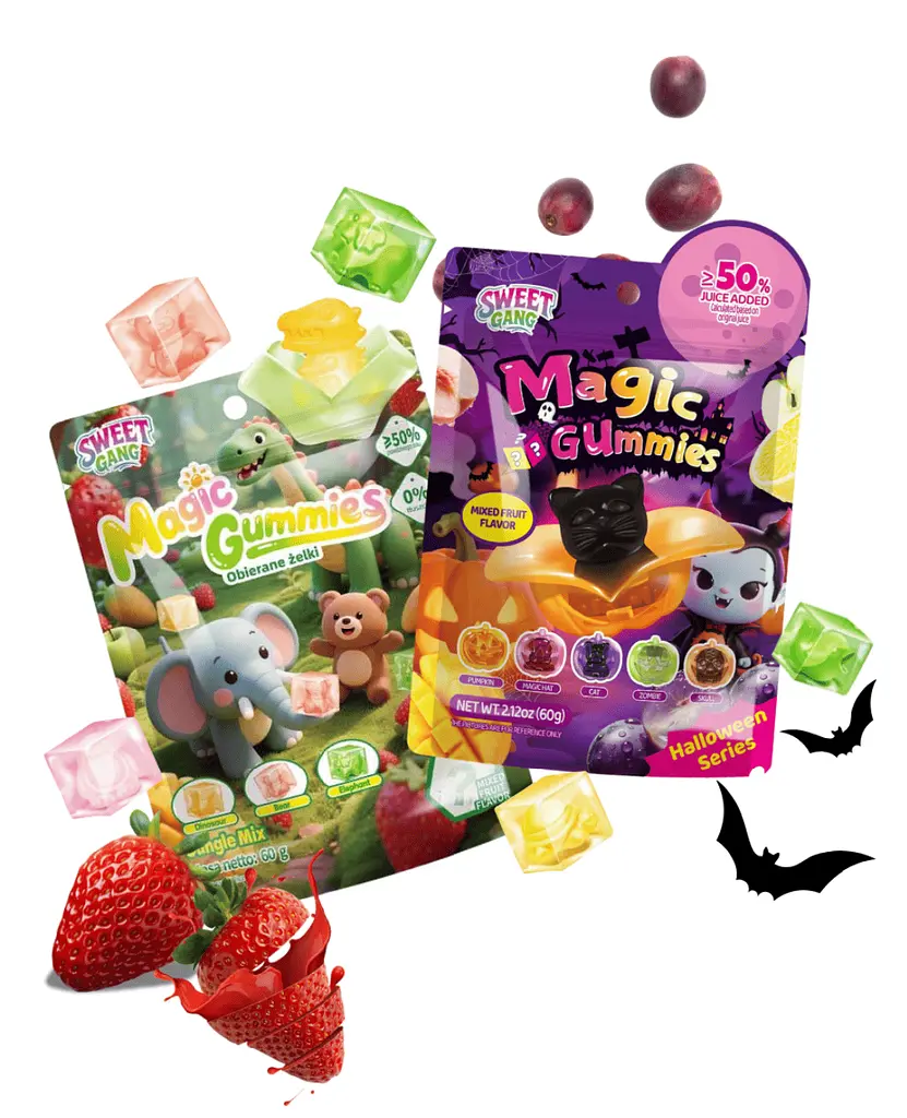 Желейні цукерки Sweet Gang Magic Gummies Halloween 60г - фото 3