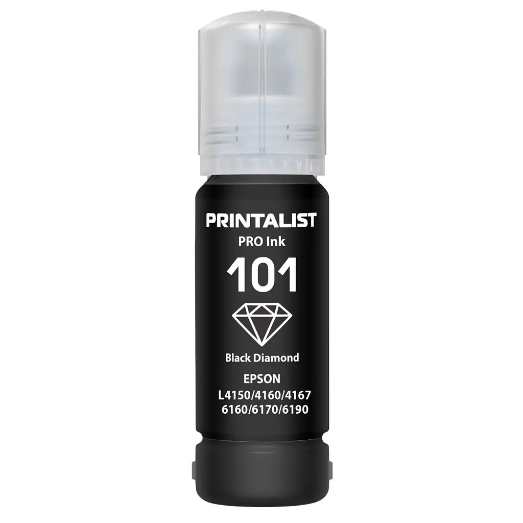 Чорнило PRINTALIST 101 для Epson L4150/4160 70г Black Pigment пігментне (PL101BP) - фото 5