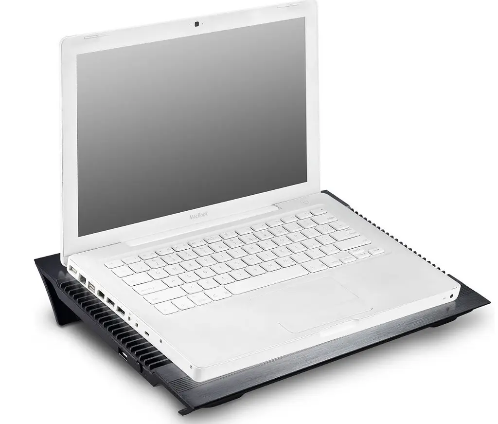 Охлаждающая подставка для ноутбука DeepCool Aluminum N-8 Black 15-17.3 дюймов  - фото 7