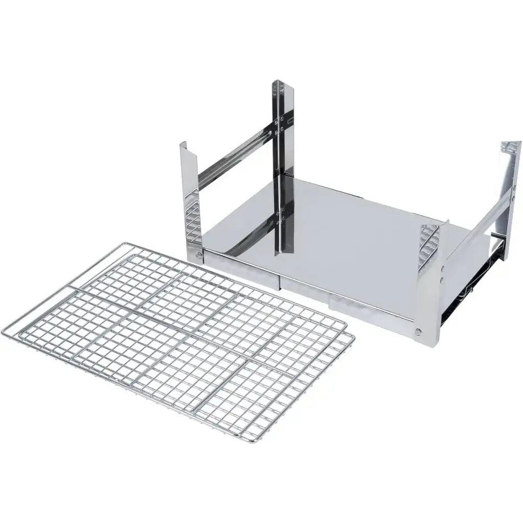 Гриль угольный Bo-Camp Compact Delux Silver (8108360) - фото 5