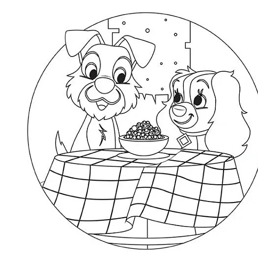 Disney Маля. Гра з кольором. Леді та Бродяга - - фото 3