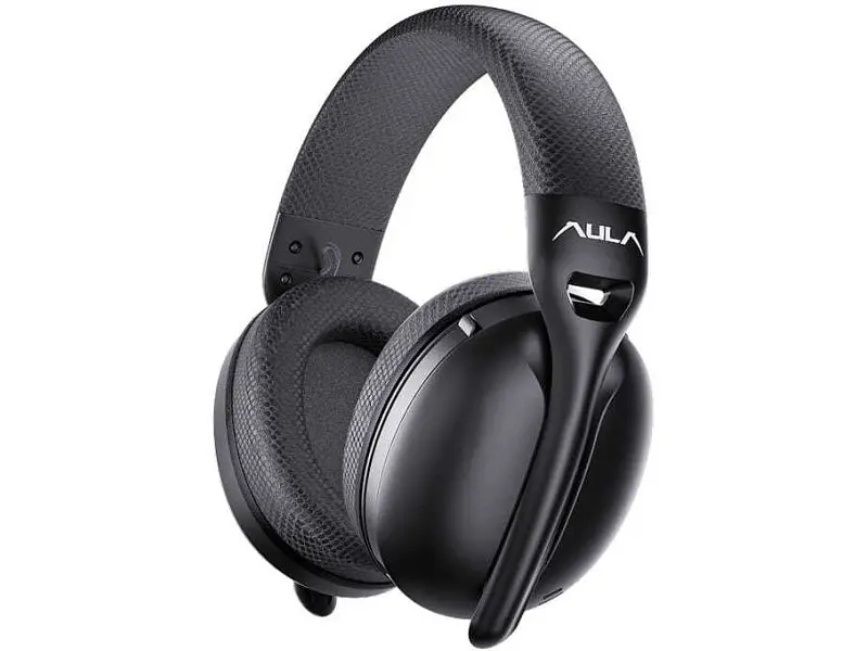 Навушники з мікрофоном Aula S6 Wireless Headset Black (6948391235554) - фото 2