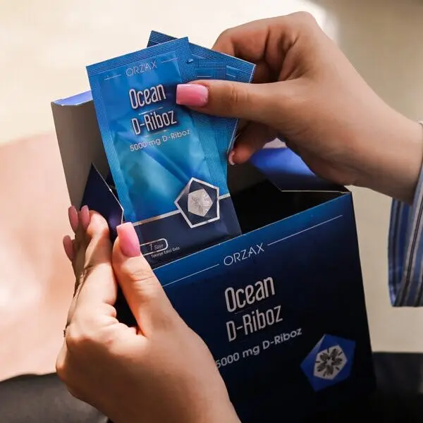D-рибоза Orzax Ocean D-Ribose 5000 mg, 30 пакетиків для швидкого відновлення - фото 3
