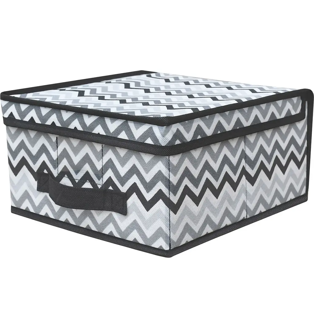 Короб складной с крышкой Handy Home Zigzag 30х28х15 см (ZSH-02) - фото 1
