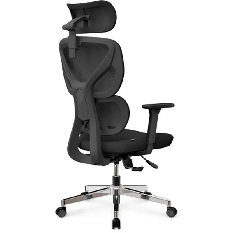 Офісне крісло Mealux D1 Air Fabric Black (HF-D1 F/B) - фото 6
