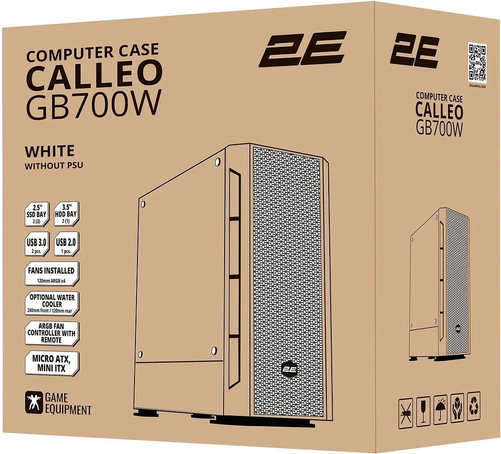 Корпус 2E GAMING CALLEO GB700W (2E-GB700W) - фото 8