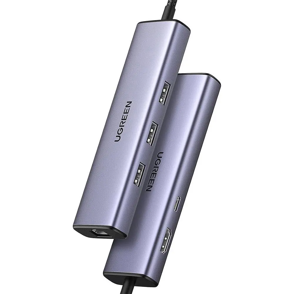 USB-хаб Ugreen CM512 6in1 (15598) [152543] - фото 6