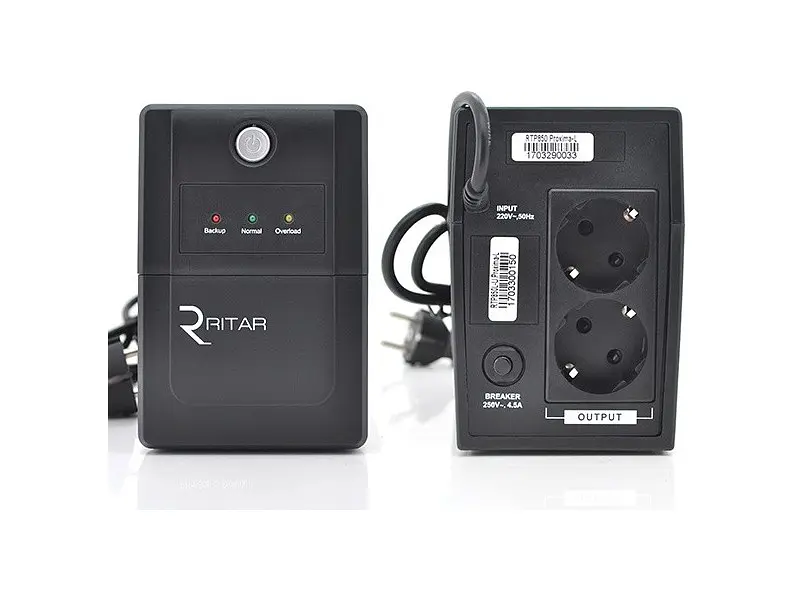 Лінійно-інтерактивне ДБЖ RITAR 510W Proxima-L (RTP850L ) - фото 3