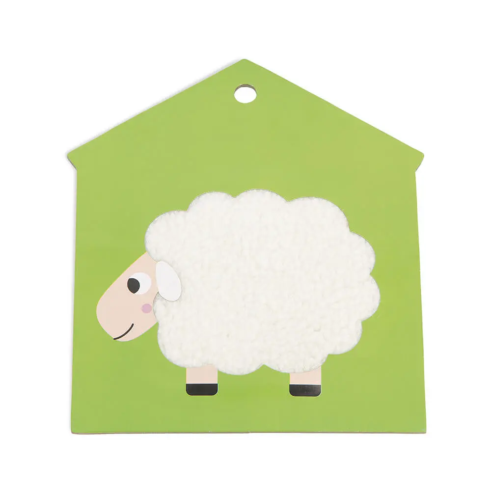 Ігровий набір Тактильні картки Ферма Janod det0017719 - фото 9