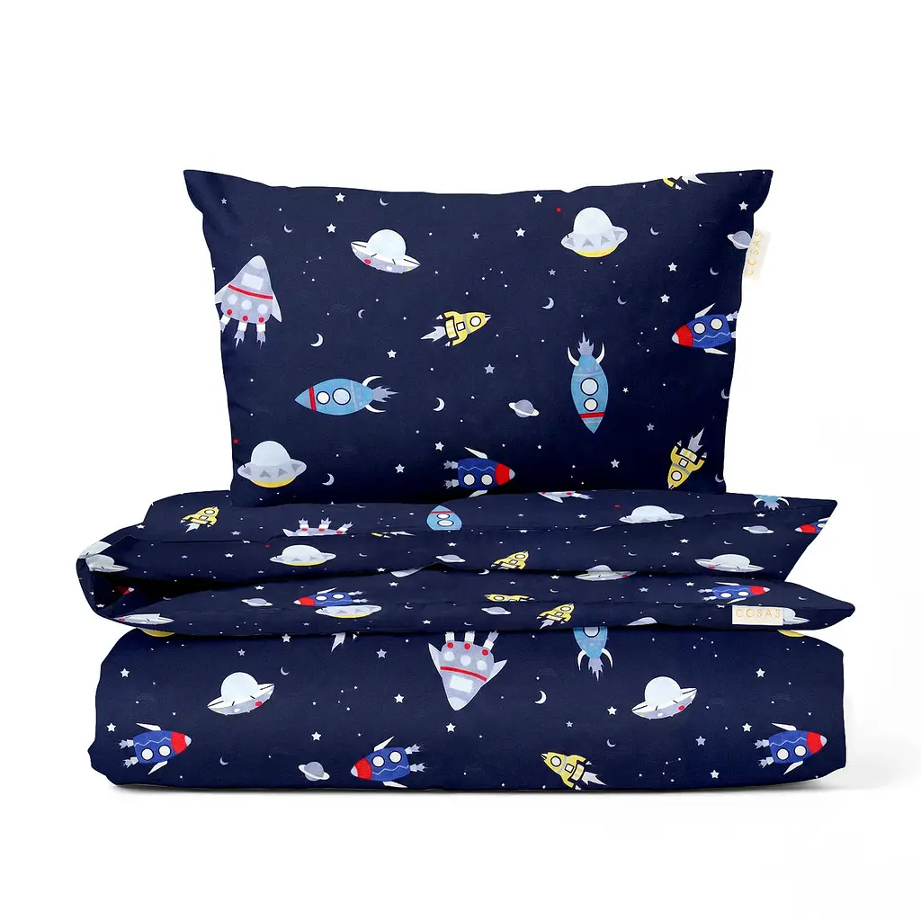 Дитяча постіль Cosas Galaxy Night без простирадла 110х140 см (GalaxyNight_140_2)