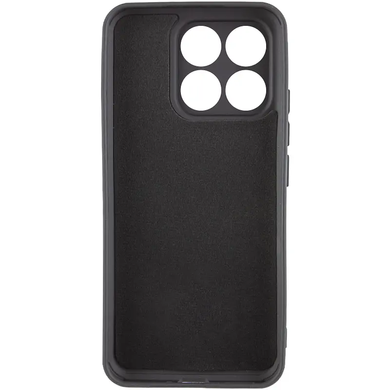 Чохол TPU GETMAN Liquid Silk Full Camera для Motorola Moto G15 4G / G15 Power / G17 / G17 Power Чорний / Black - фото 2