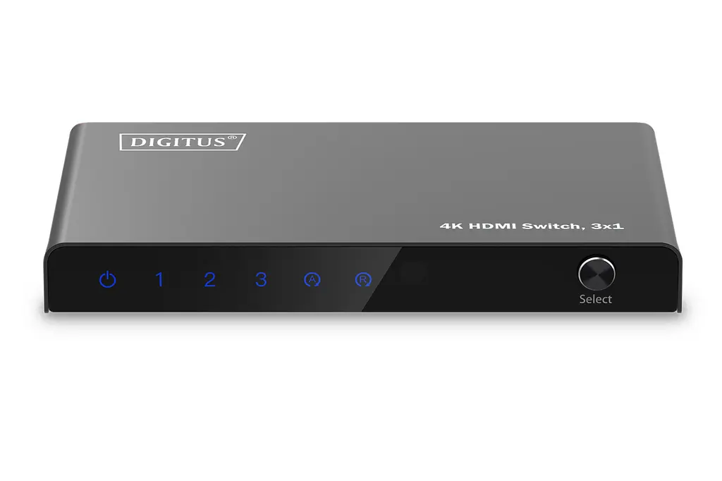 Відеокомутатор Digitus UHD HDMI (INx3 – OUTx1), 4K - фото 3