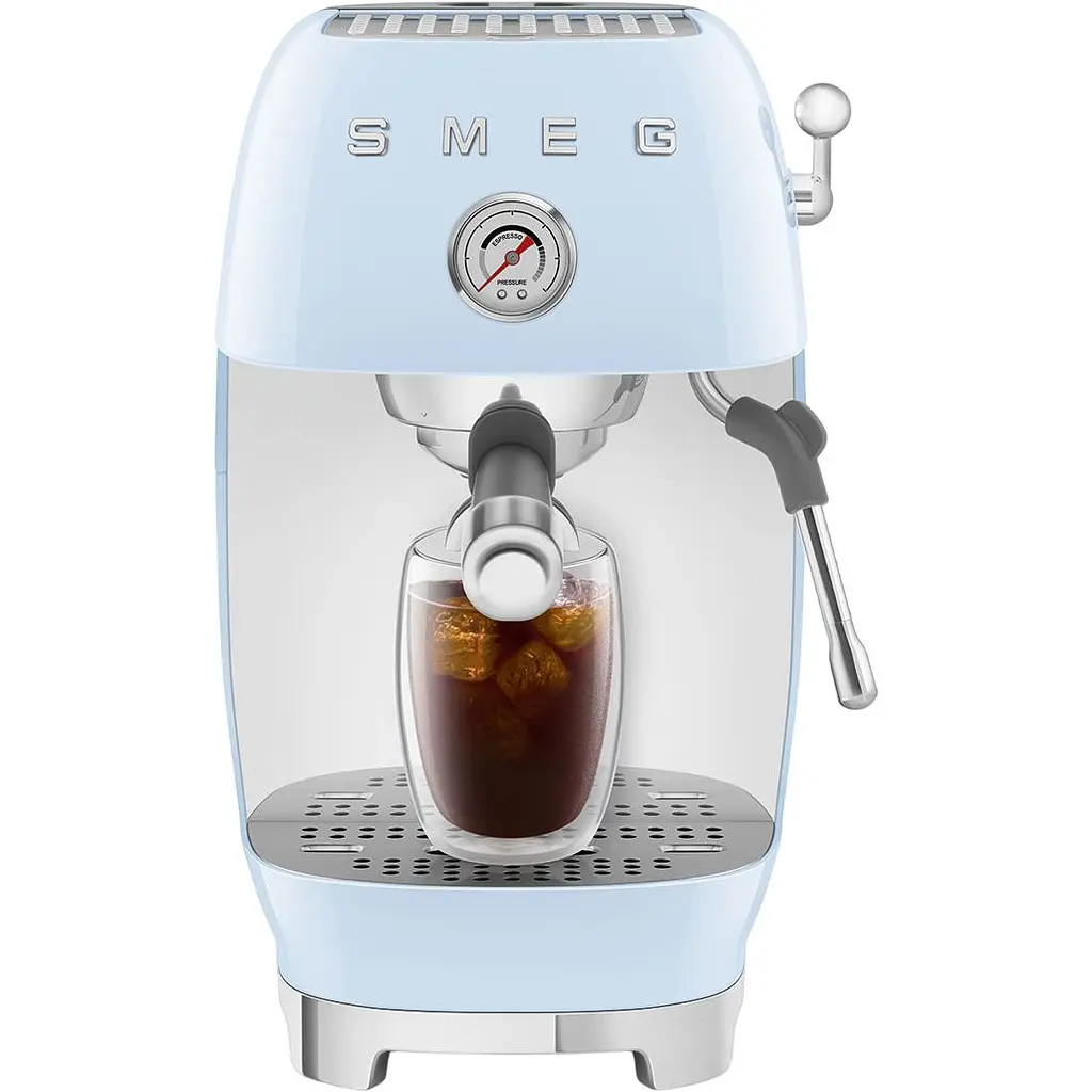 Кавоварка ріжкова Smeg ECF03PBEU Pastel Blue [169558] - фото 2