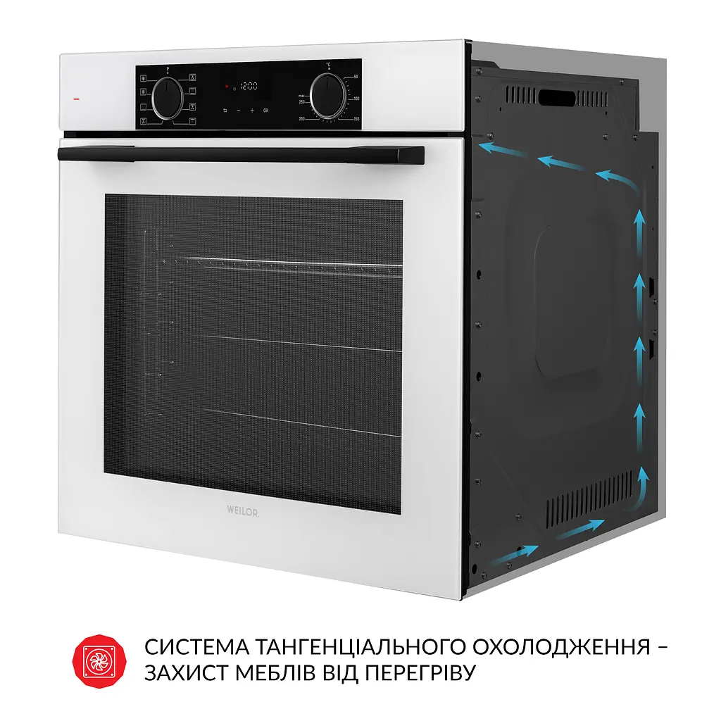 Духова шафа електрична Weilor FDO6F8WT - фото 9